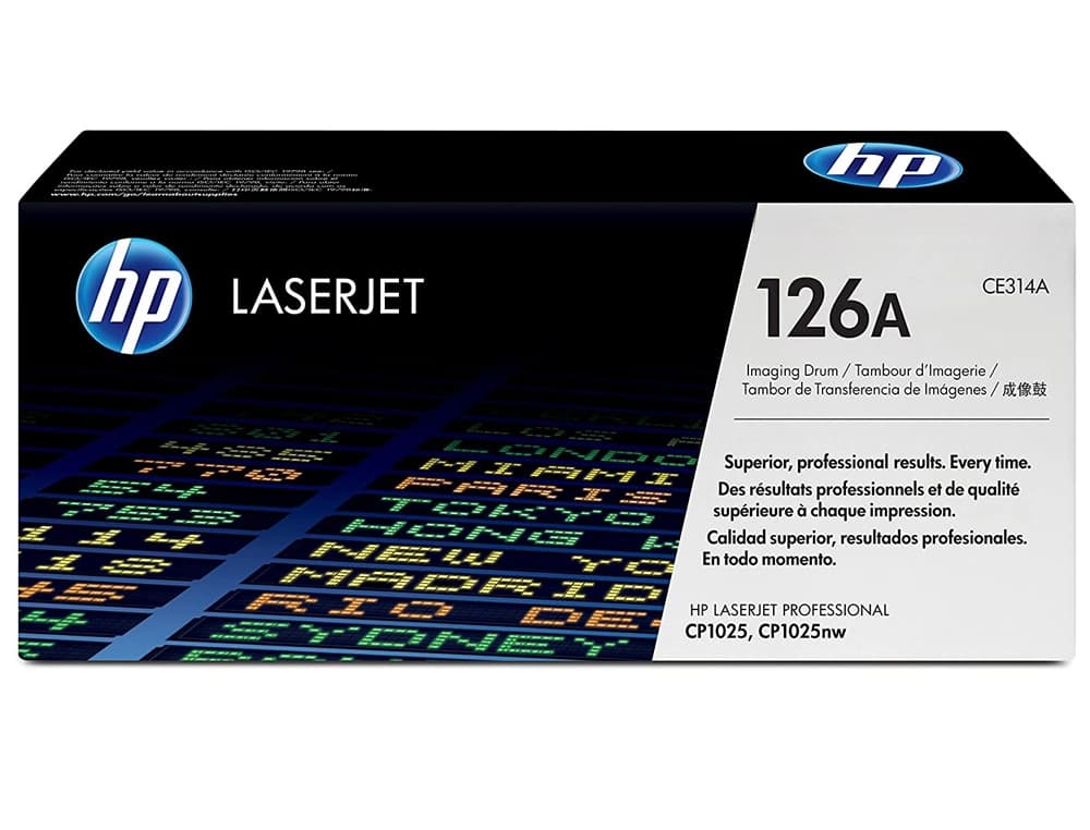 Tambor hp ce314a color laserjet ce918a/865a/866a cf346a negro 14000 paginas