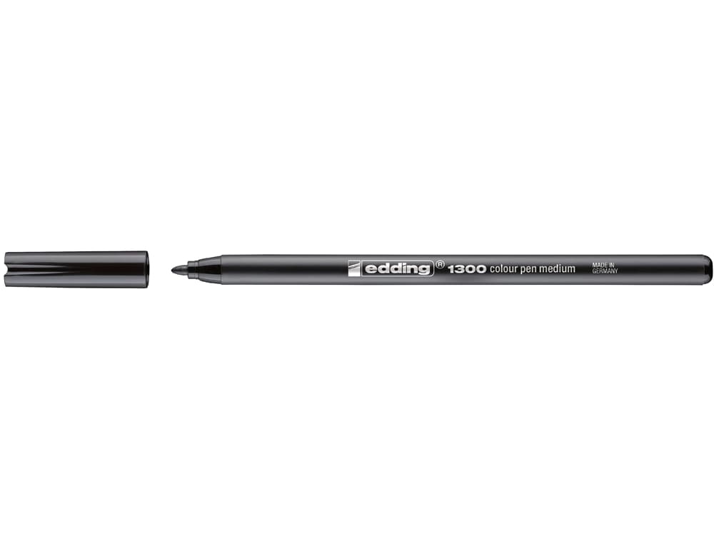 Rotulador edding punta fibra 1300 punta redonda 2 mm