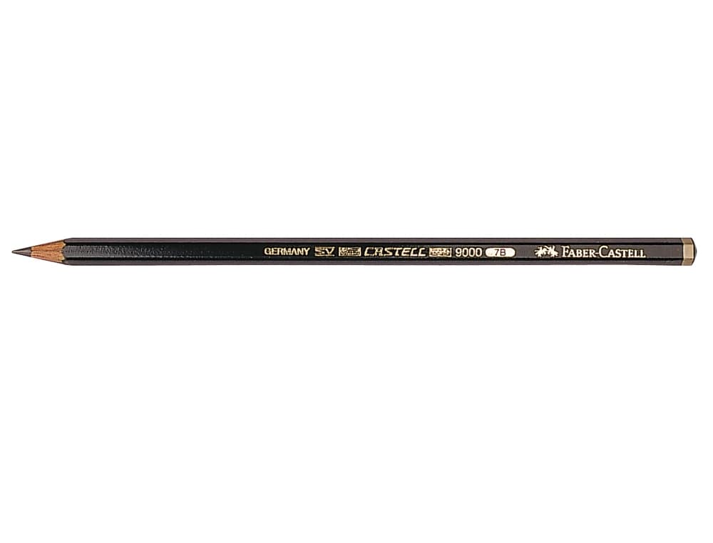 Lapices de grafito faber 9000 7b unidad