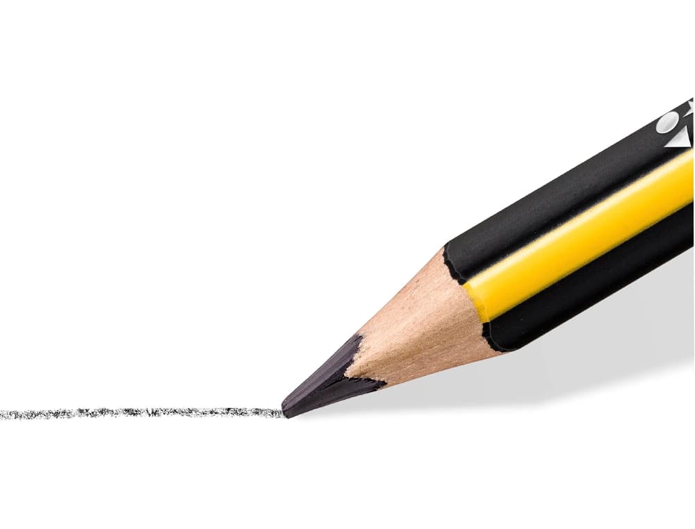 Lapices de grafito staedtler triplus jumbo hb unidad