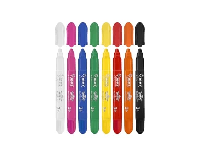 Barra de maquillaje Jovi Twist Make-up retráctil, caja de 5 unidades – Negro