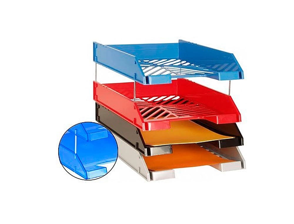 Varilla elevadora metalica para bandejas de sobremesa pack de 4 unidades 3,6x80 mm