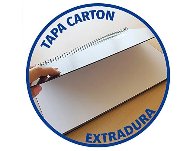 Bloc espiral oxford european book tapa extradura din a4 80 hojas cuadricula 5 mm