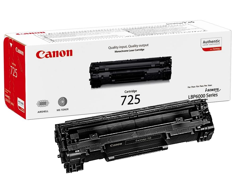 Toner canon laser crg 725 negro lbp6000 lbp6000b lbp6020 lbp6020b 1600 pag