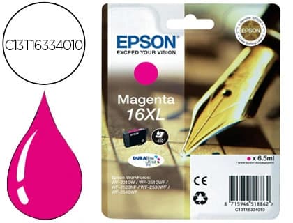 Epson Ink-jet epson 16xl wf2010w wf2510wf wf2520nf wf2530wf wf2540wf 450 pag