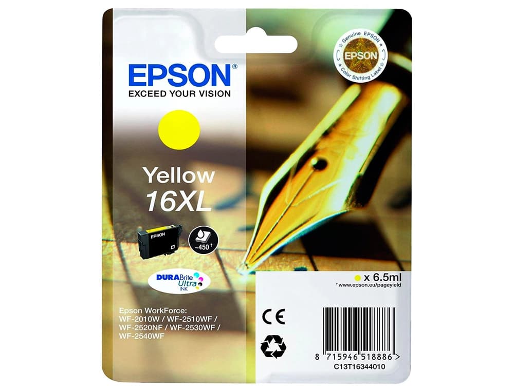 Ink-jet epson 16xl wf2010w wf2510wf wf2520nf wf2530wf wf2540wf 450 pag