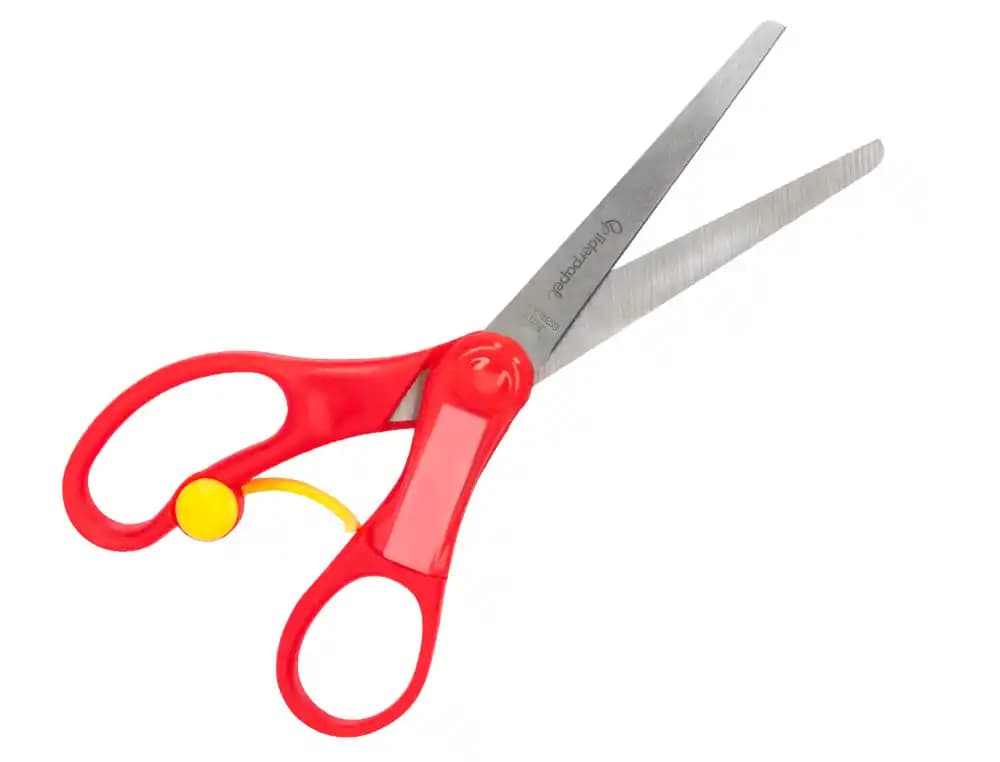 Tijera liderpapel 15 cm con resorte para facilitar el corte unidad