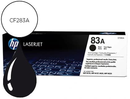 Hp Toner hp 83a laserjet pro mfp m127/m125 negro 1500 pag