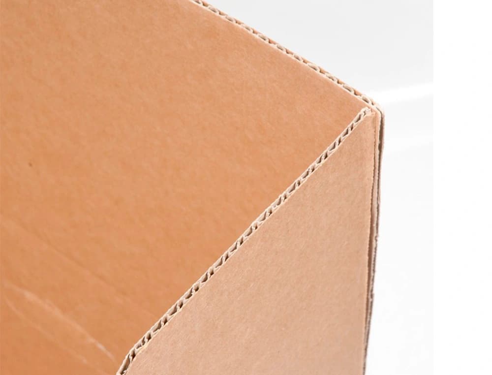 Caja para embalar q-connect americana con fondo automaticocarton canal simple 3 mm colorkraft 500x400x300 mm