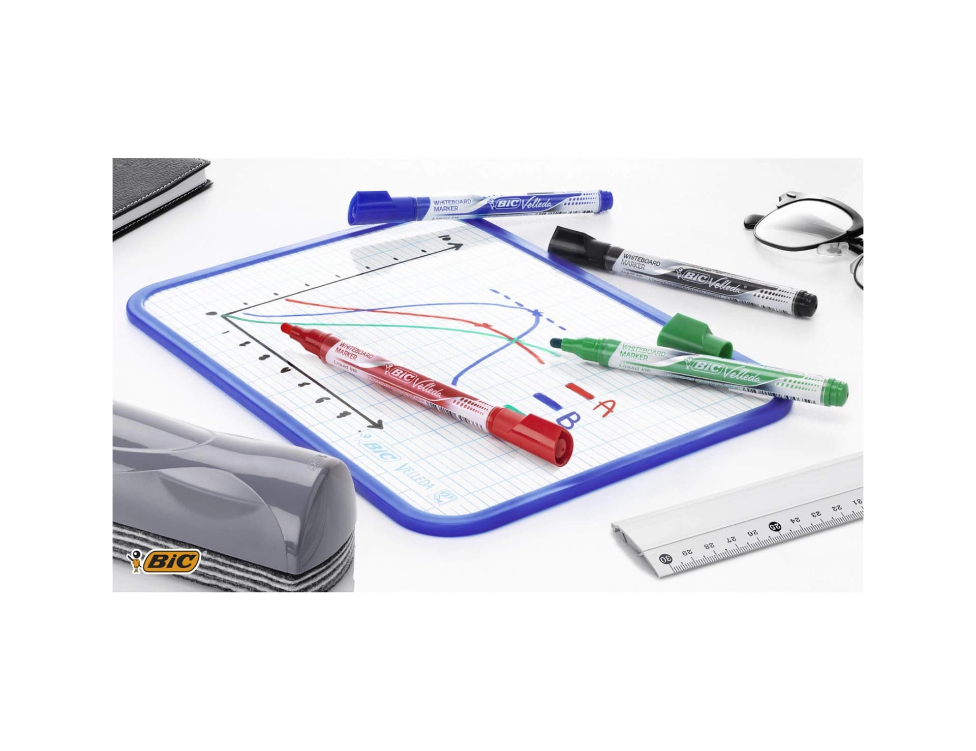 Rotulador bic velleda liquid pocket punta redonda 2,2 mm