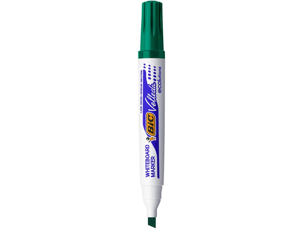 Rotulador bic velleda para pizarra punta biselada 5,9 mm