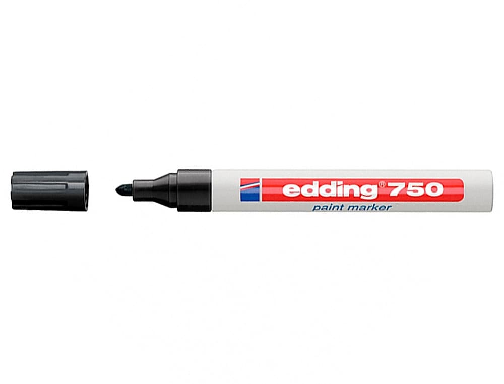 Rotulador edding punta fibra 750 punta redonda 2-4 mm