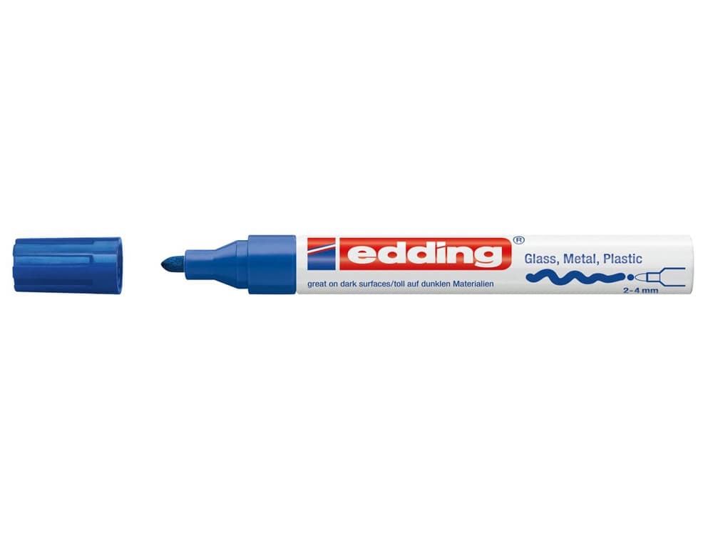 Rotulador edding punta fibra 750 punta redonda 2-4 mm