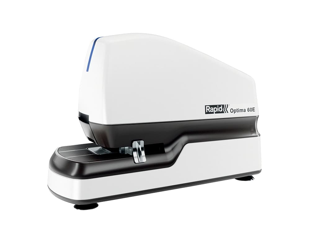 Rapid Grapadora Rapid eléctrica óptima 60 blanco capacidad hasta 60 hojas