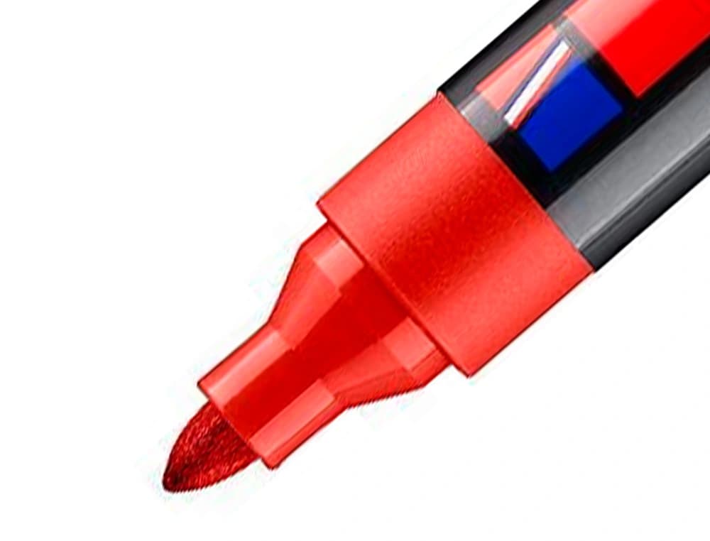 Rotulador edding marcador permanente 300 punta redonda 1,5-3 mm recargable