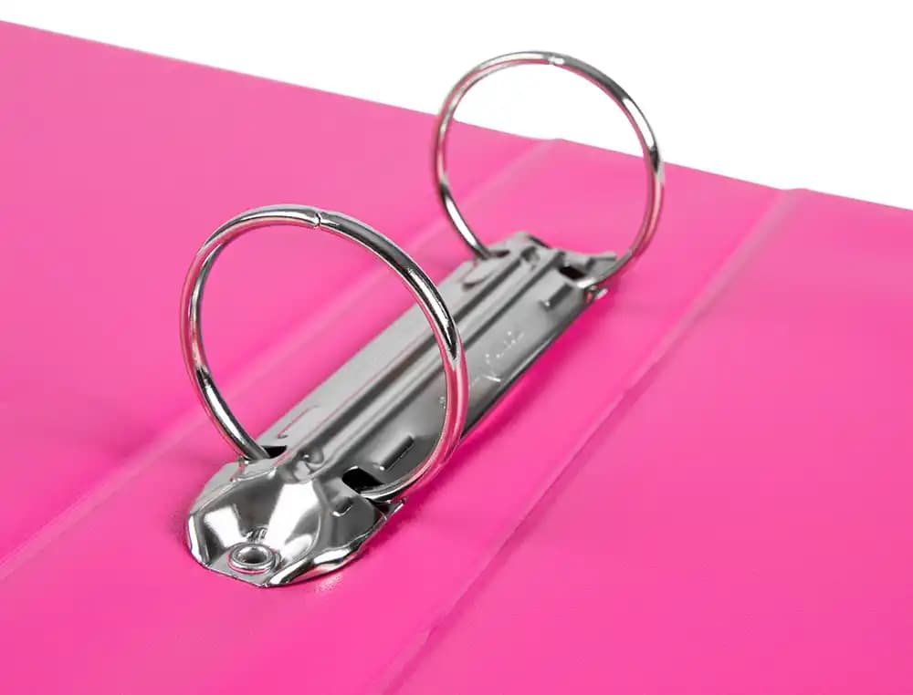 Carpeta de 2 anillas 40 mm redondas liderpapel a5 carton forrado pvc