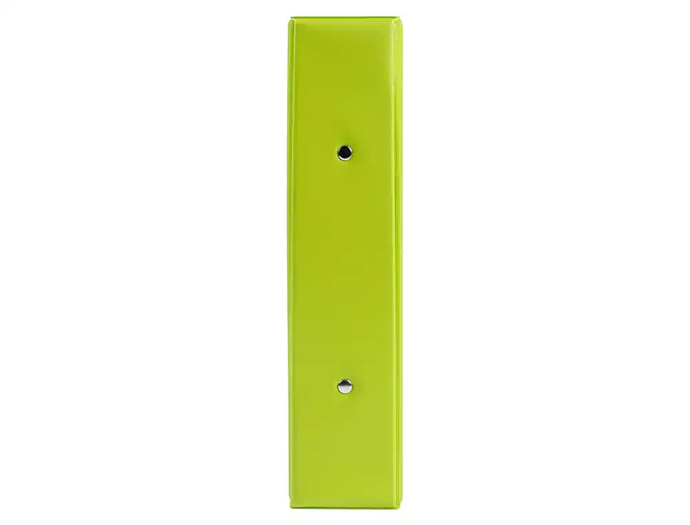 Carpeta Liderpapel A5 de cartón forrado de PVC con 2 anillas redondas de 40 mm – Verde pistacho