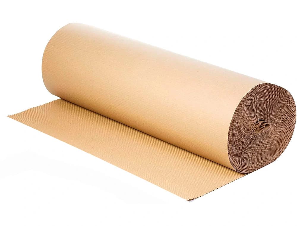 Carton ondulado q-connect 0,90x25 m 250 g/m2 kraft