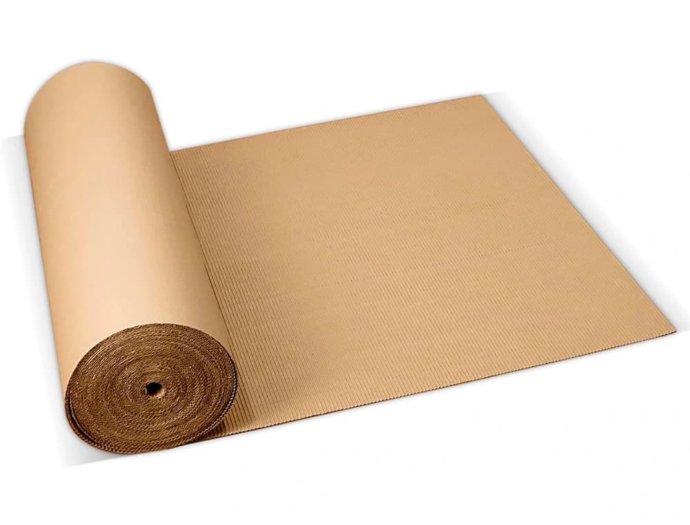 Carton ondulado q-connect 0,90x25 m 250 g/m2 kraft