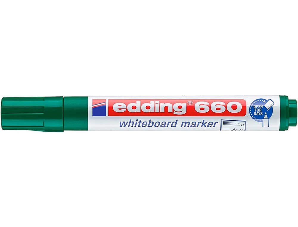 Rotulador edding para pizarra blanca 660 punta redonda 1,5-3 mm