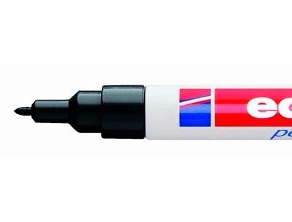 Rotulador edding marcador permanente 400 punta redonda 1 mm recargable