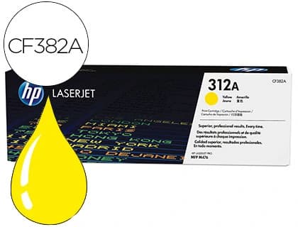 Hp Toner hp 312a laserjet pro mfp m476 amarillo -2.700 pag-