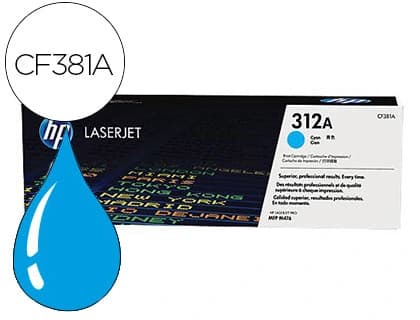 Hp Toner hp 312a laserjet pro mfp m476 cian -2.700 pag-
