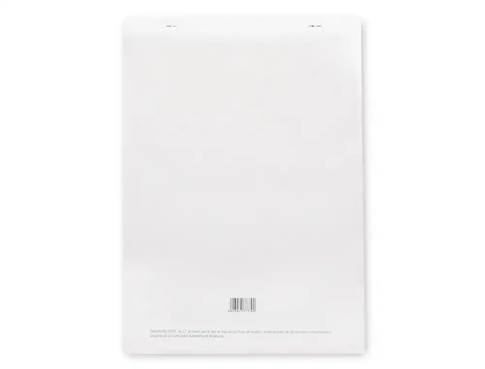 Libro liderpapel hojas de reclamaciones junta de andalucia din a4 24 juegos original + 2 copias