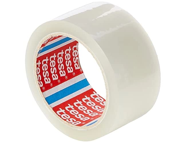 Cinta adhesiva tesa strong 66 m x 50 mm para embalaje bajo ruido