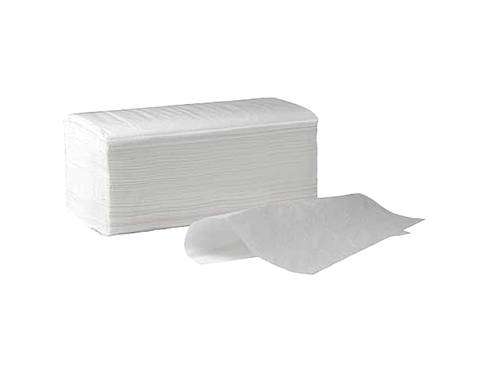 Toalla de papel secamanos amoos engarzada 2 capas 21x22 cm caja de 4000 unidades