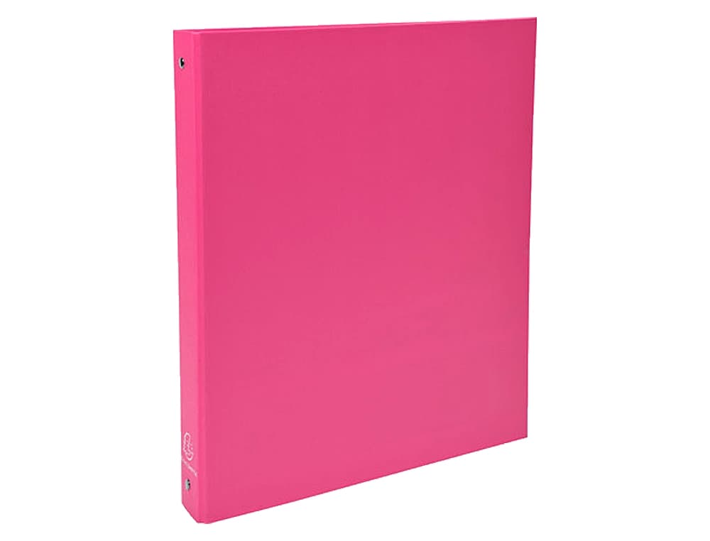 Carpeta de 4 anillas 30mm redondas exacompta a4 carton forrado colores