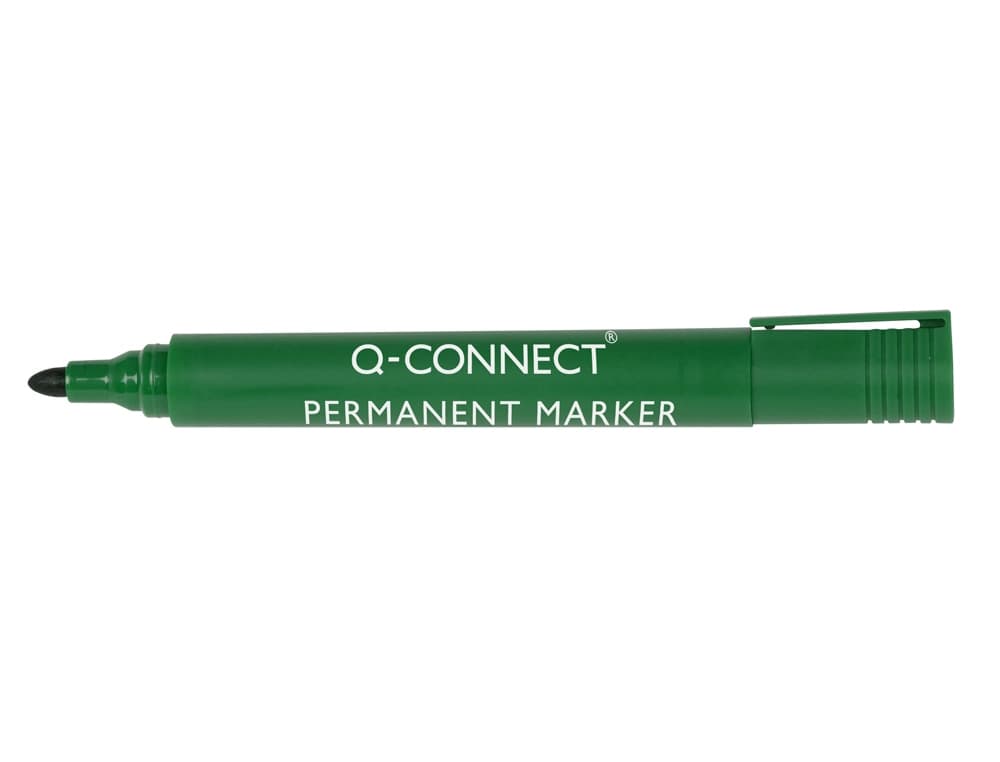 Rotulador q-connect marcador permanente punta redonda 3 mm