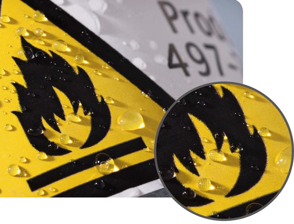 Etiqueta adhesiva avery poliester blanca 210x297 mm resistente laser pack de 20 unidades