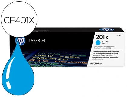 Hp Toner hp 201x laserjet pro m252 / mfp m277 cian 2.300 pag
