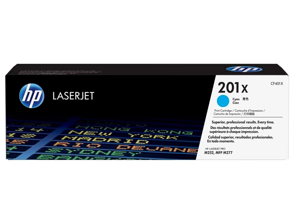 Toner hp 201x laserjet pro m252 / mfp m277 2.300 pag