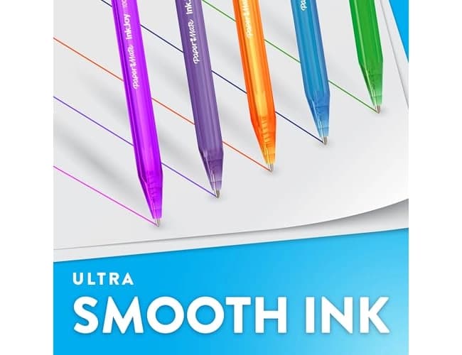Boligrafo paper mate inkjoy 100 retractil punta media