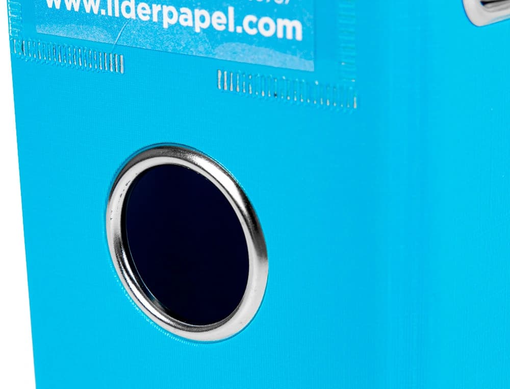 Archivador de palanca liderpapel documenta forrado pvc con rado compresor metalico