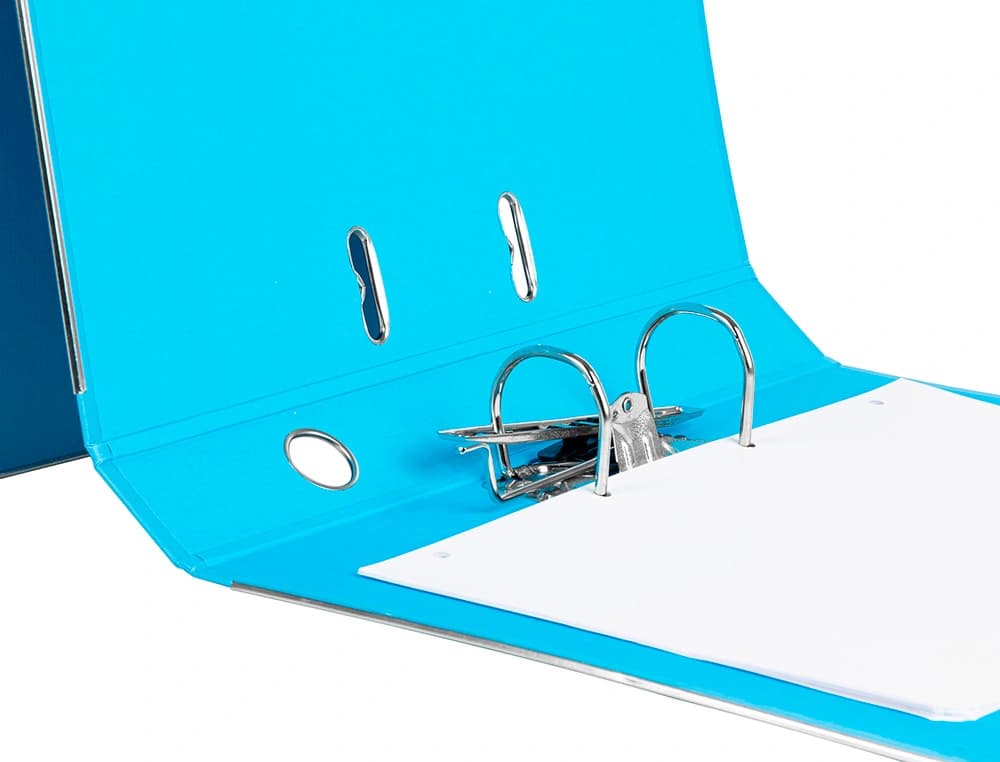 Archivador de palanca liderpapel documenta forrado pvc con rado compresor metalico