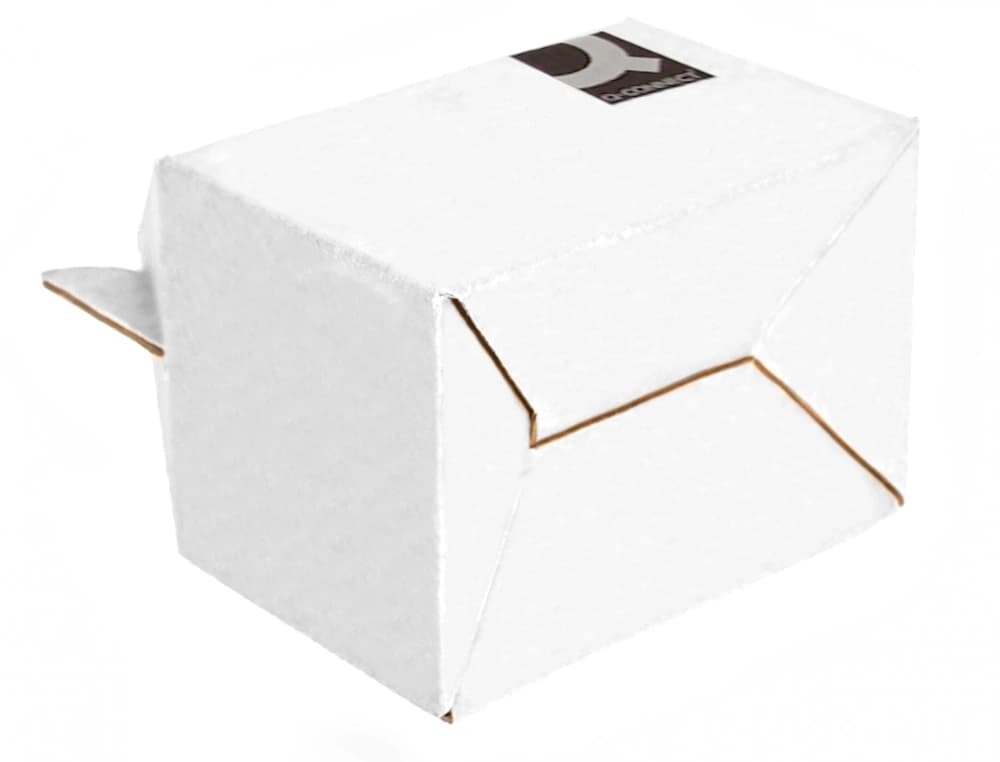 Caja maletin con asa q-connect carton para envio y transporte 355x120x258 mm