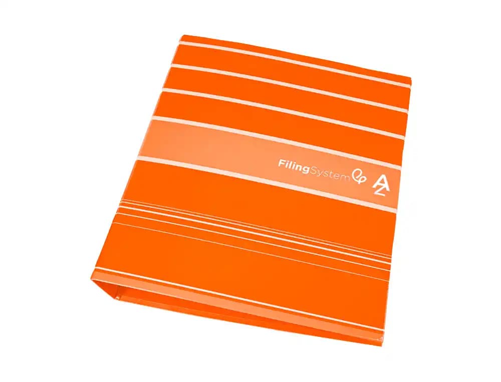 Archivador de palanca liderpap el a4 filing system forrado sin rado lomo 80mm con caja y compresor metalico