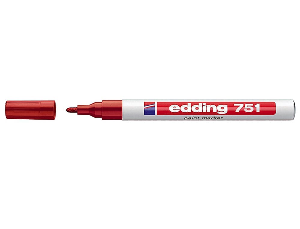 Rotulador edding punta fibra 751 punta redonda 1-2 mm