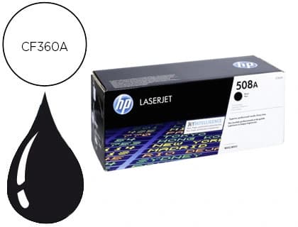 Hp Toner hp 508a laserjet enterprise m552/553/577 negro 6.000 pag