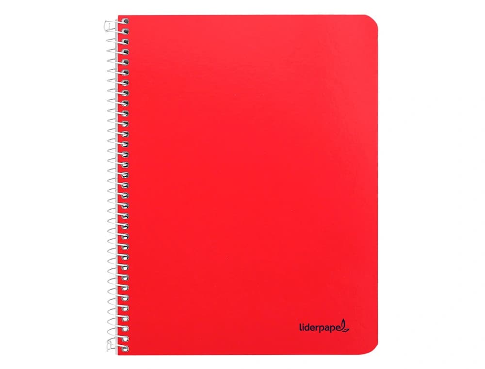 Cuaderno espiral liderpapel smart tapa blanda 80h rayado montessori 3,5mm colores surtidos