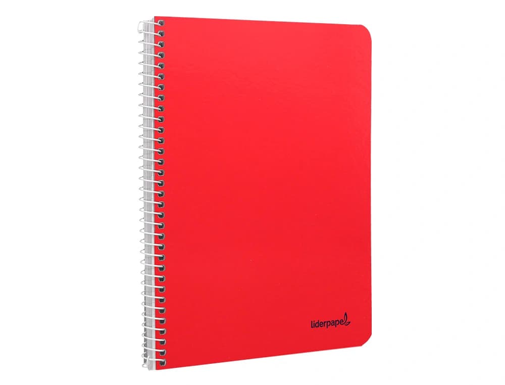 Cuaderno espiral liderpapel smart tapa blanda 80h rayado montessori 3,5mm colores surtidos