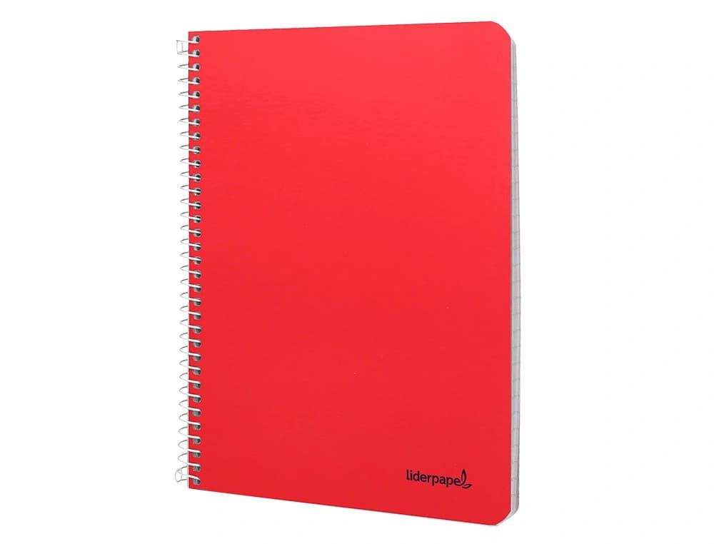 Cuaderno espiral liderpapel smart tapa blanda 80h rayado montessori 3,5mm colores surtidos