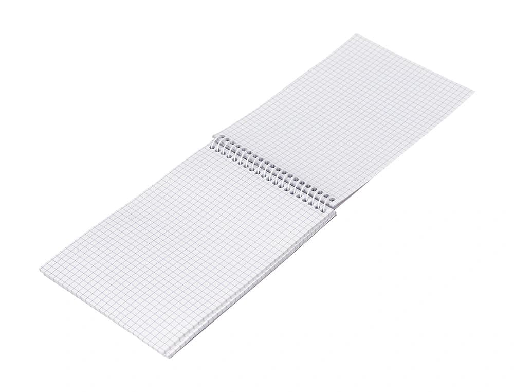 Cuaderno espiral liderpapel bolsillo octavo apaisado witty tapadura 80h 75gr cuadro 4 mm colores surtidos