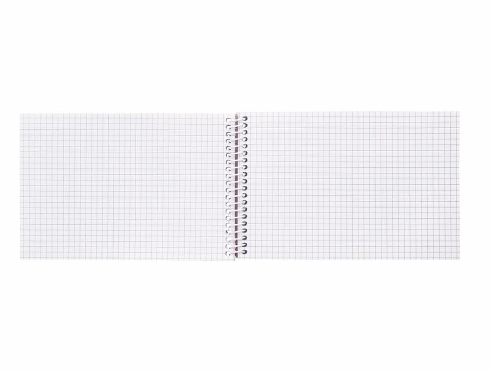 Cuaderno espiral liderpapel bolsillo doceavo apaisado witty tapa dura 80h 75gr cuadro 4 mm colores surtidos