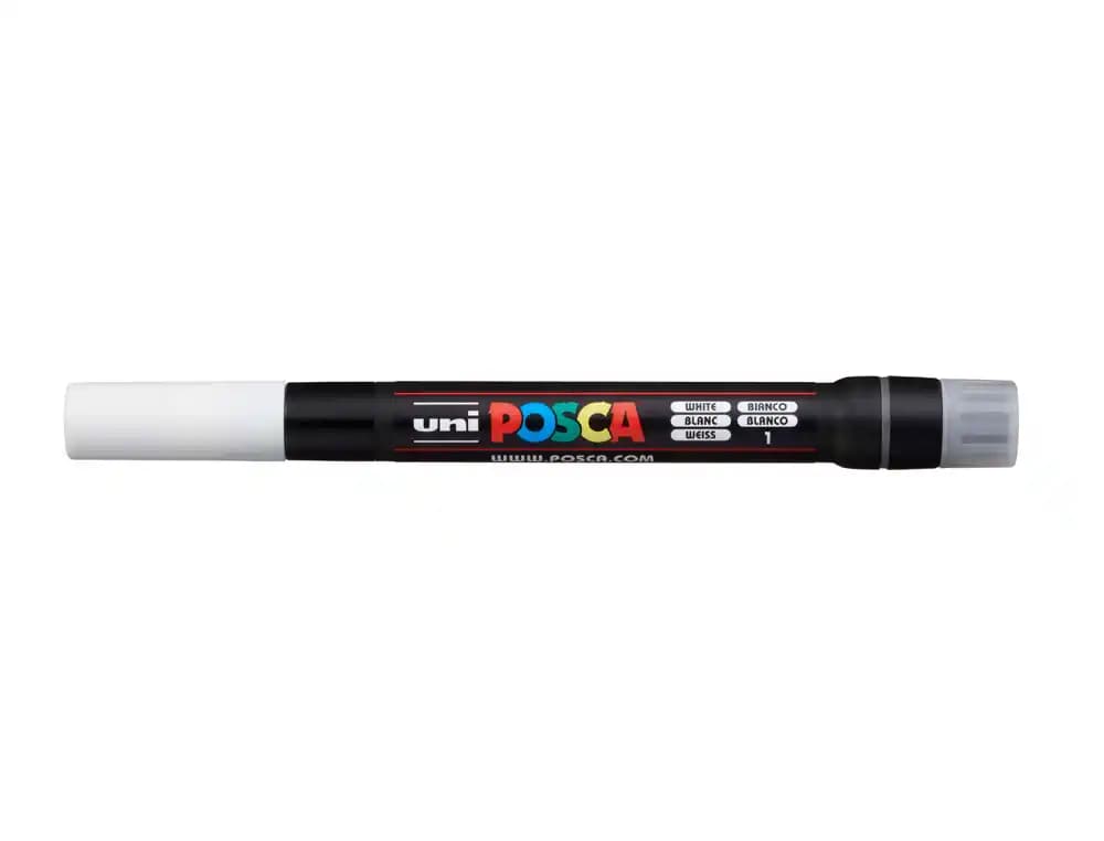 Posca Rotulador uni posca pincel pcf-350 blanco