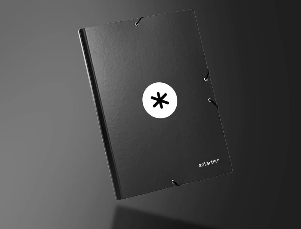 Carpeta antartik gomas tres solapas carton forrado a4 colores