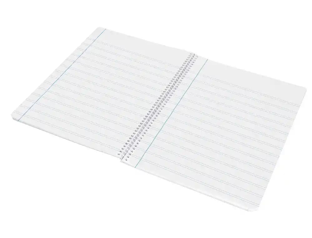 Cuaderno espiral liderpapel wonder tapa plastico 80h 90gr pauta estrecha 2,5mm con margen colores surtidos